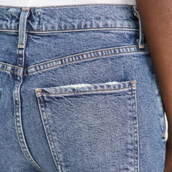 Agolde “Toni Mid-Rise Dine” Straight Jeans - Picture 3 of 15